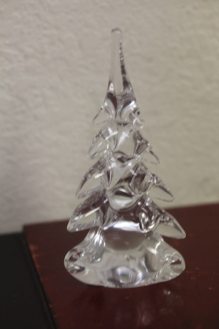 Signed Crystal Christmas Tree - 2