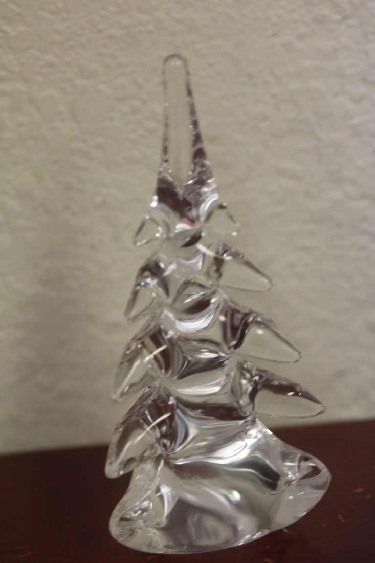 Signed Crystal Christmas Tree - 3