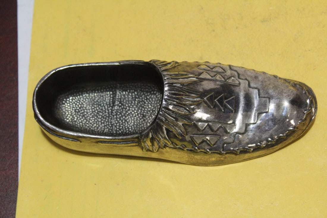Trophy Craft Silverplated Shoe (1 of 5)