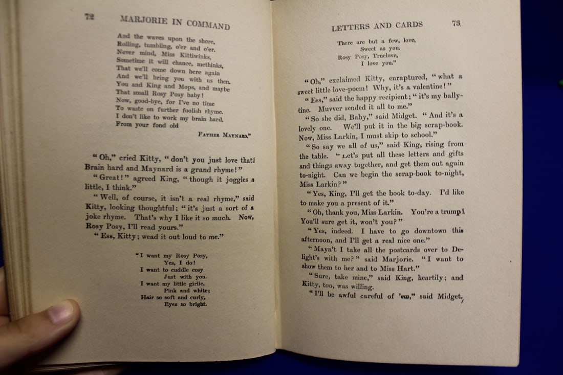 Hardcover Book: Majorie in Command - 6