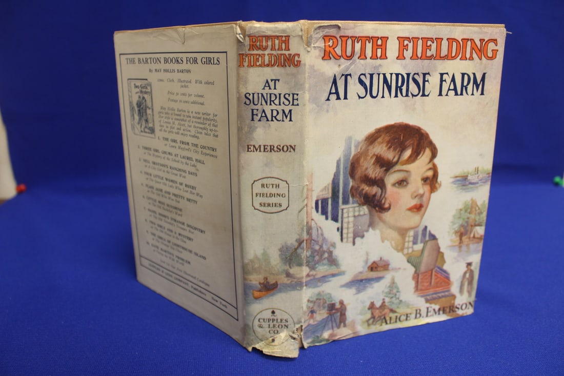 Hardcover Book: Ruth Fielding at Sunrise Farm: with dust jacket