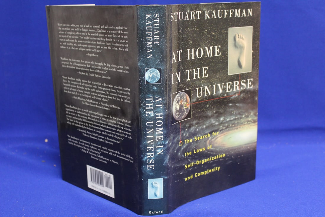 Hardcover Book: At Home in the Universe: as shown
