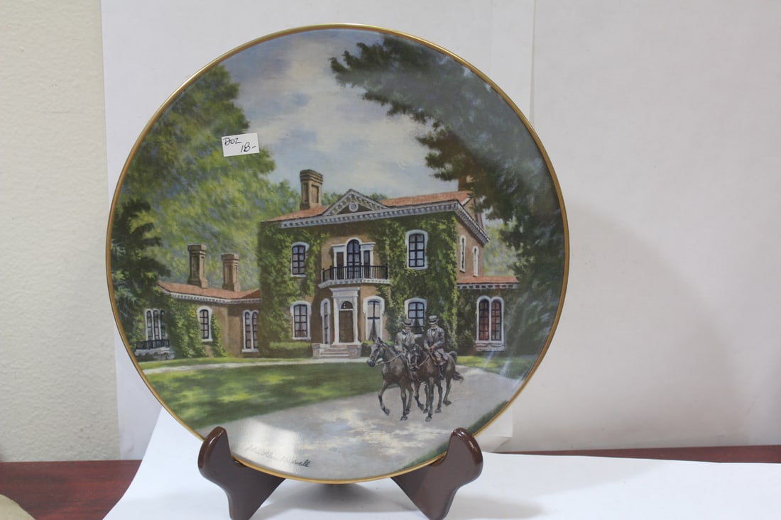 A Collector's Plate by John Alan Maxwell: 10 5/8" in diameter