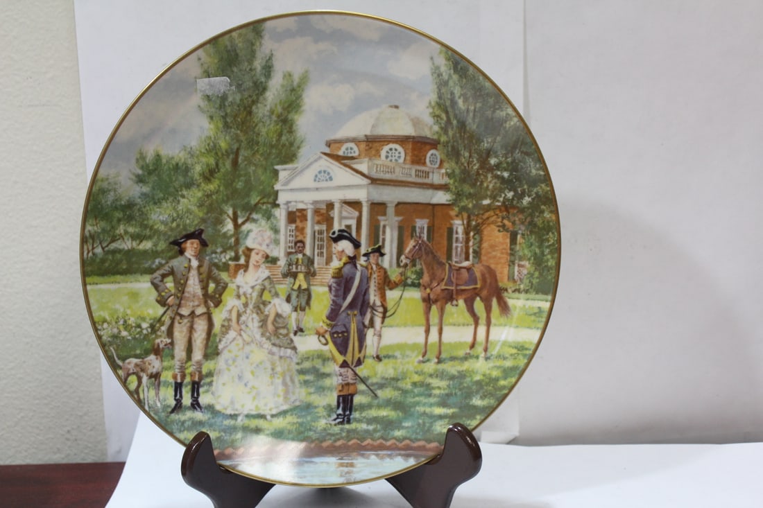 A Collector's Plate by John Alan Maxwell: 10 5/8" in diameter