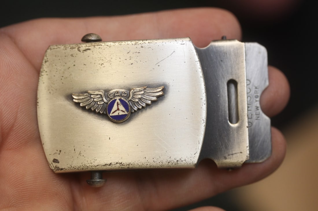 Vintage Military Belt Buckle: by Gemsco