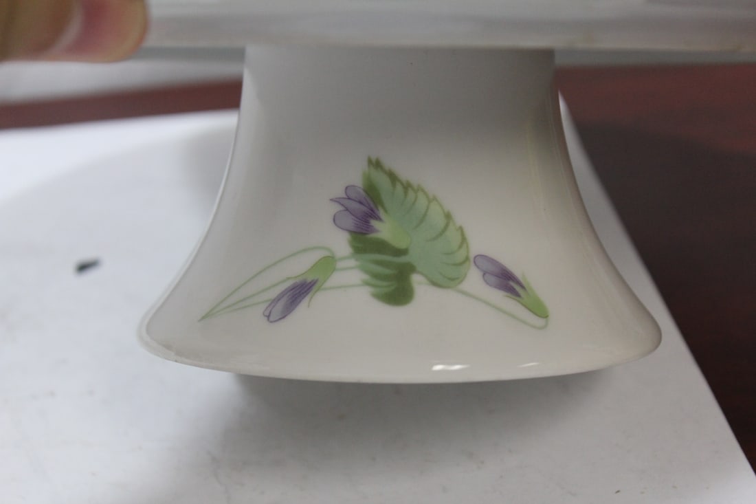 A Ceramic Cake Plate - 6