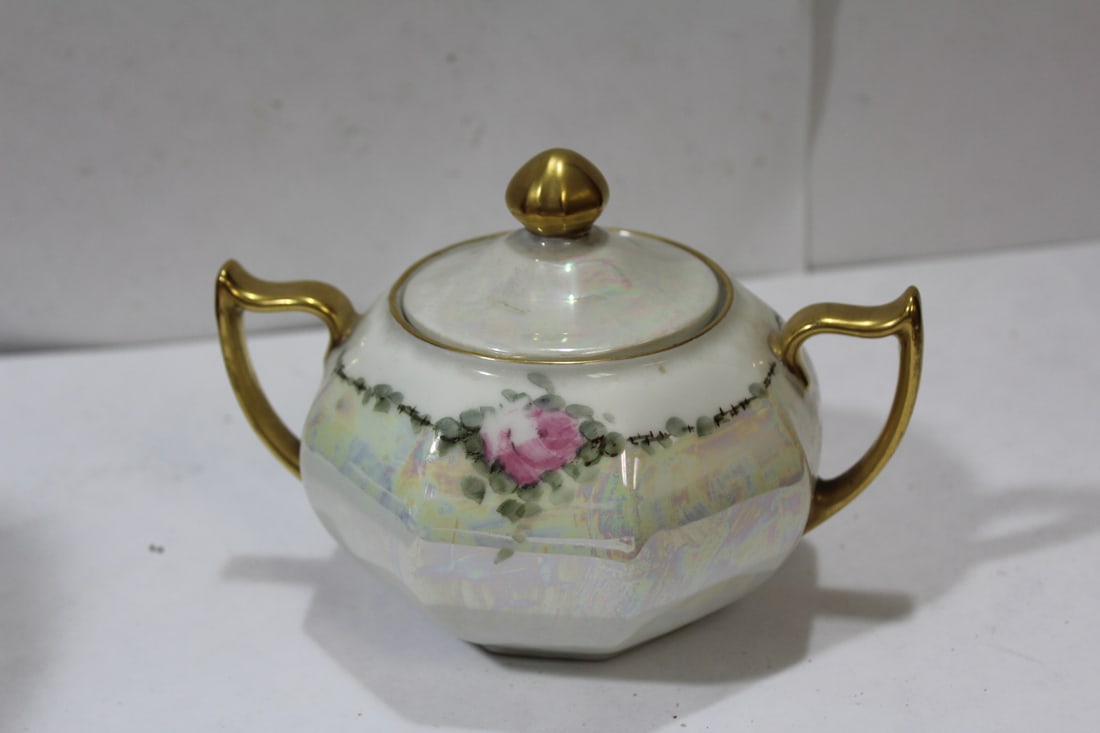 A Lusterware Sugar Container - 3