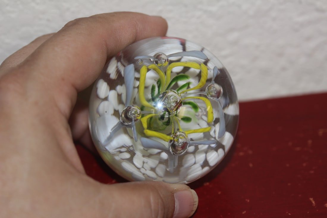Art Glass Paperweight (1 of 5)