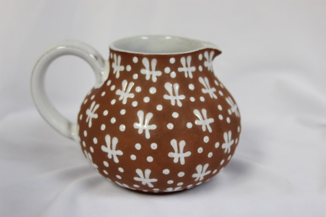 Retro Style Ceramic Pitcher - 2