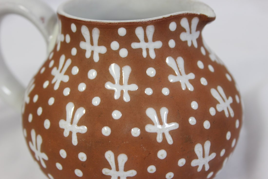 Retro Style Ceramic Pitcher - 5