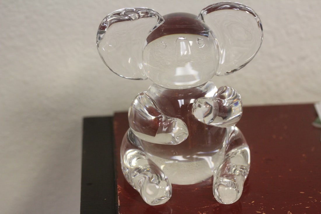 Signed Steuben Koala Bear - 2