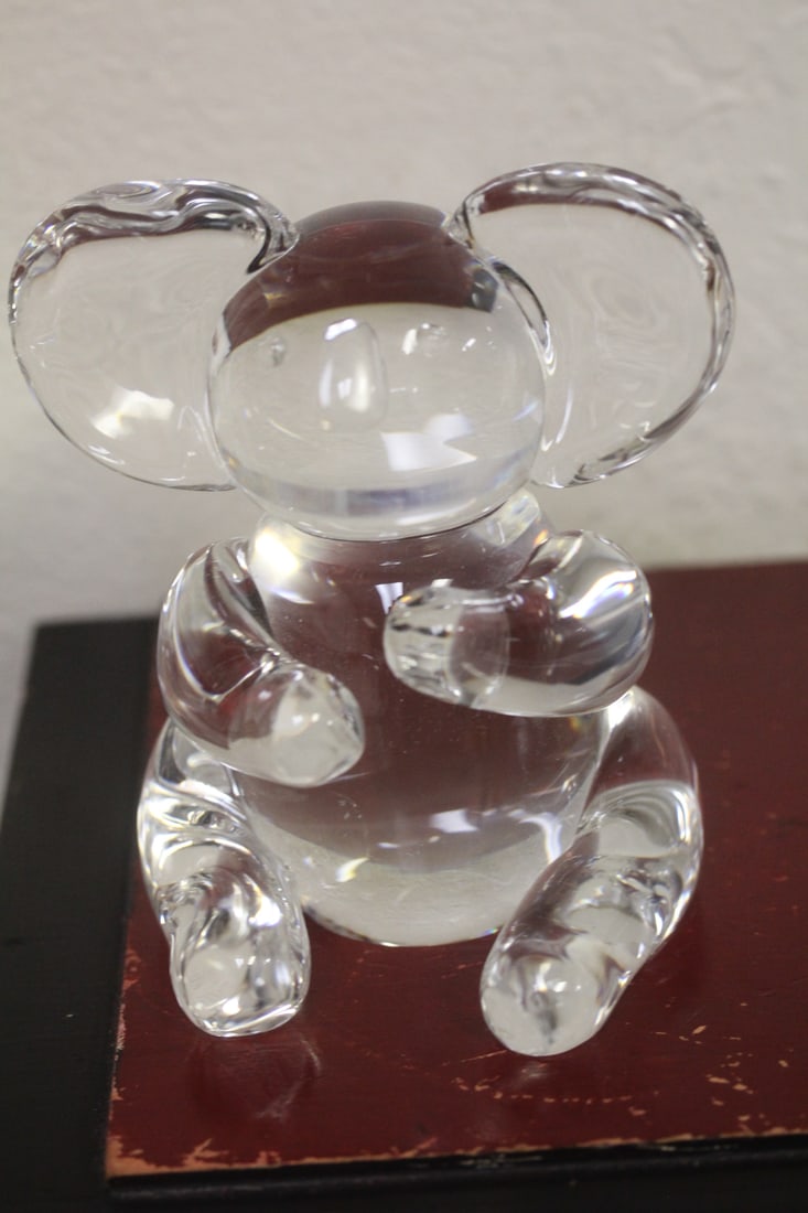 Signed Steuben Koala Bear - 3