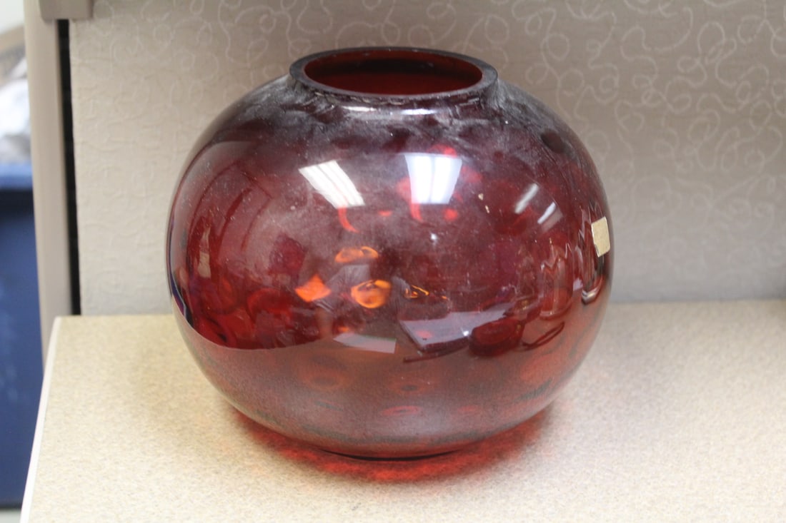 Ruby Red Jar - 2