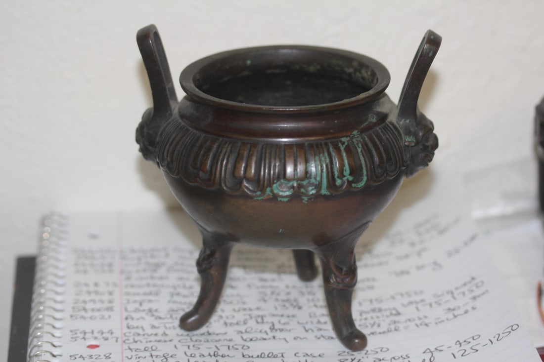 Antique Chinese Bronze Censor (1 of 7)