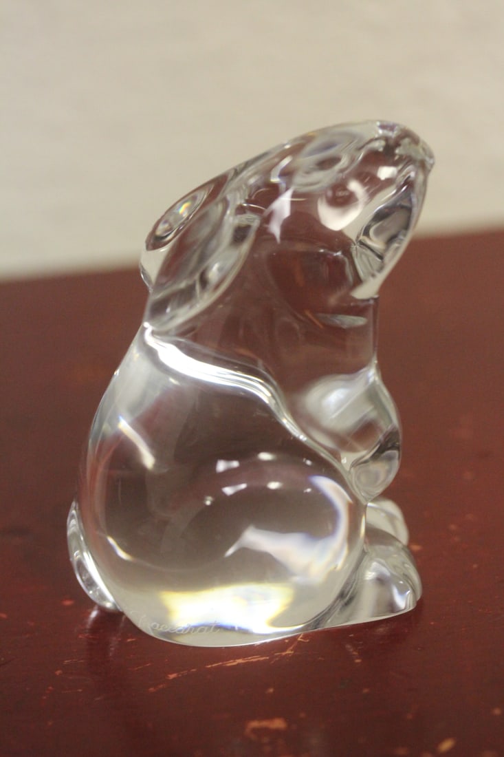 Signed Baccarat Rabbit - 3