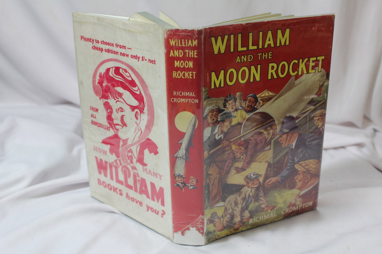William and the Moon Rocket - Hardcover Book (1 of 3)