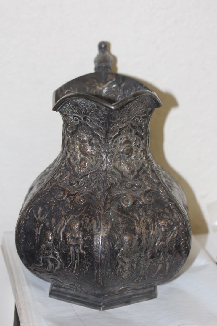 Webster Silverplate Pitcher - 4