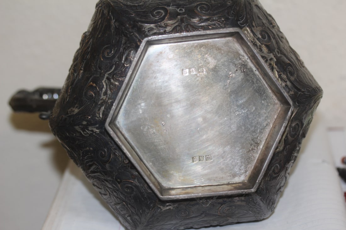 Webster Silverplate Pitcher - 8