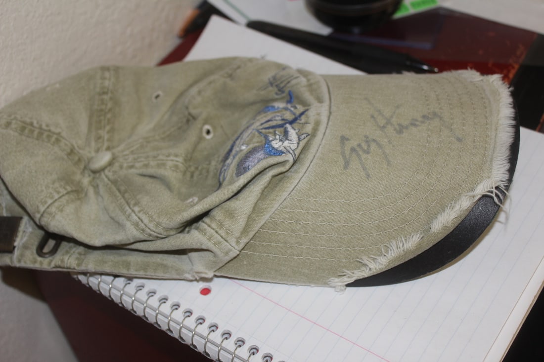 Signed Guy Harvey Cap: as shown