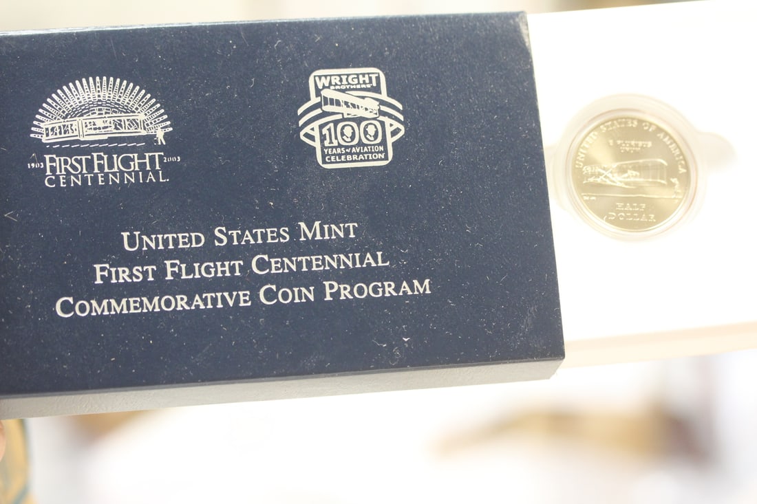 US Mint First Flight Commemorative Coin (1 of 4)