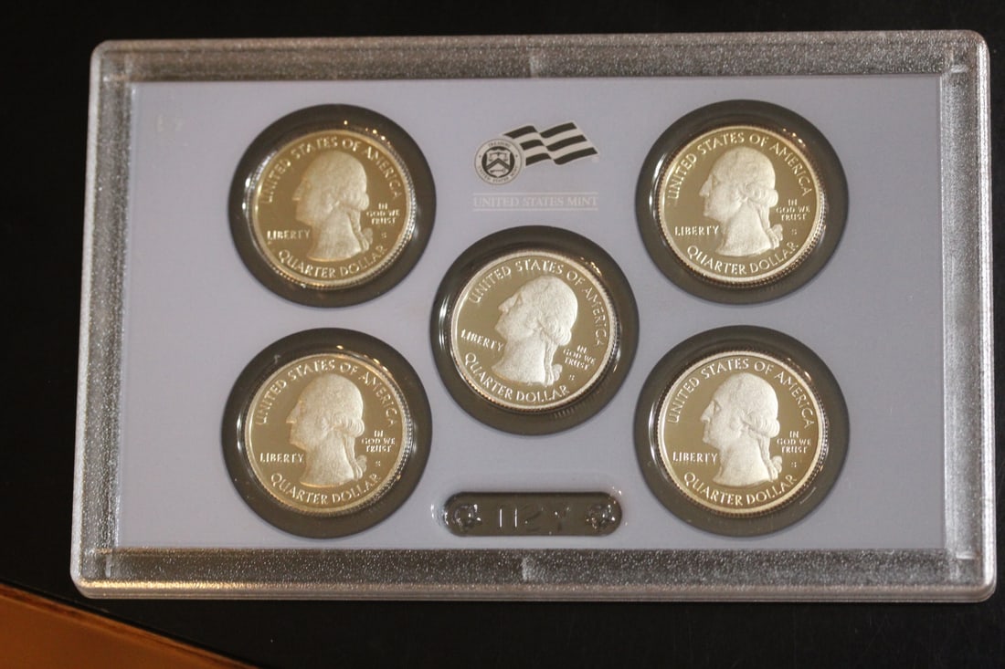2010 US Mint Quarter Proof Set: America the Beautiful