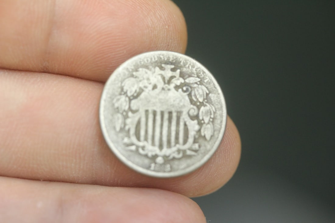 1868 Nickel: as shown