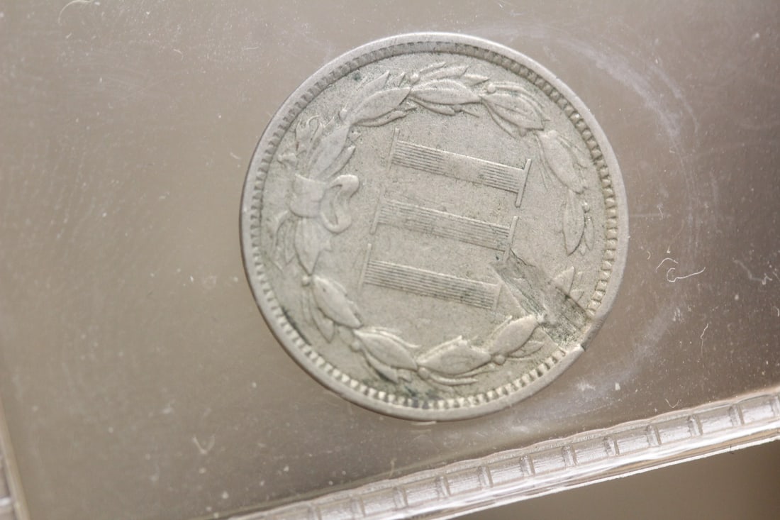 Mint Error 3 Cent Nickel - 3