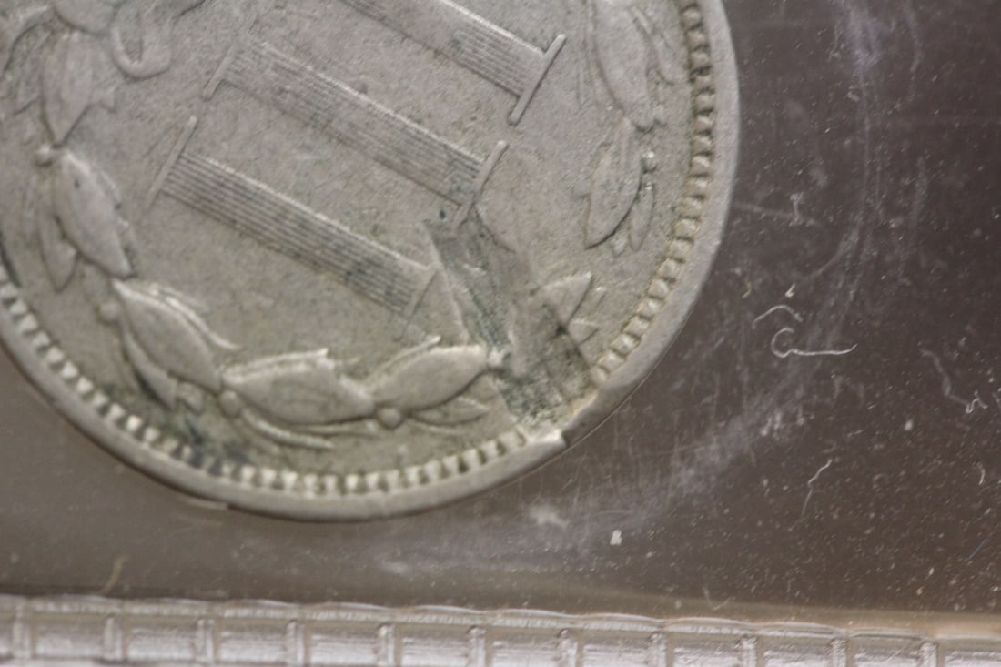 Mint Error 3 Cent Nickel - 4