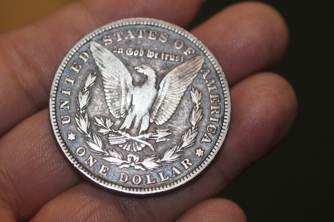 1902 Morgan Silver Dollar - 2