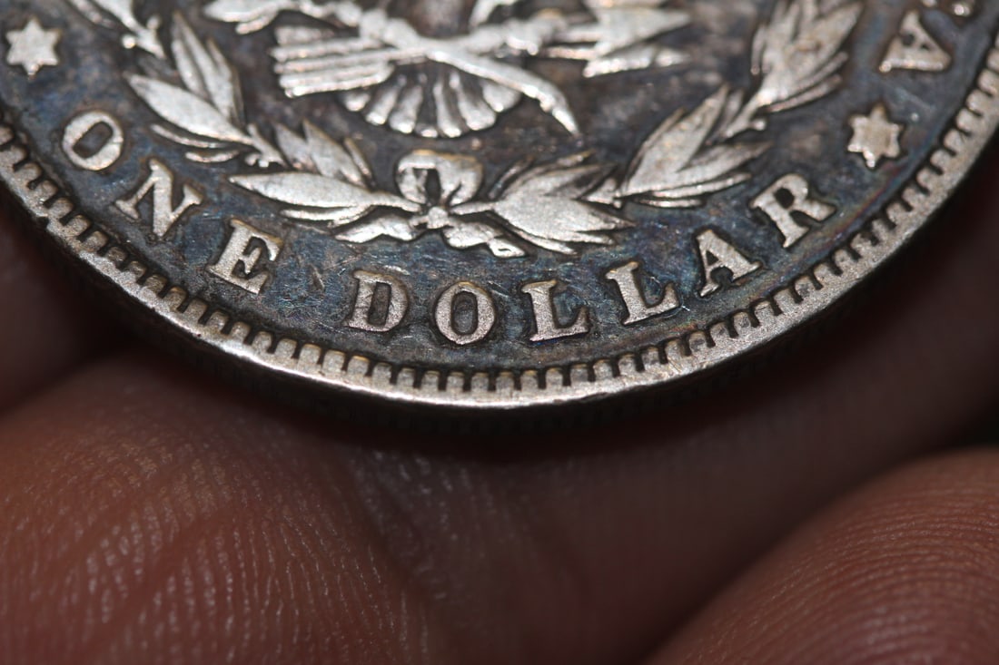 1902 Morgan Silver Dollar - 3