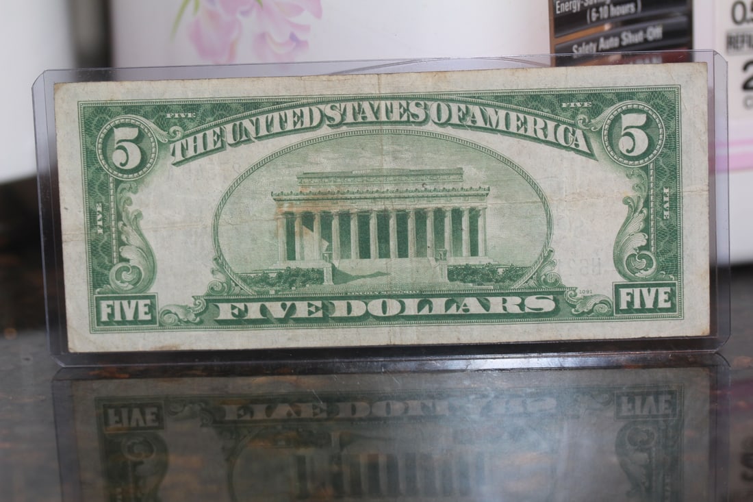 1934 $5.00 Note - 3