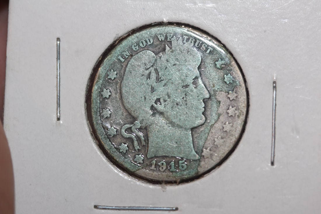 1915 Barber Quarter: as shown