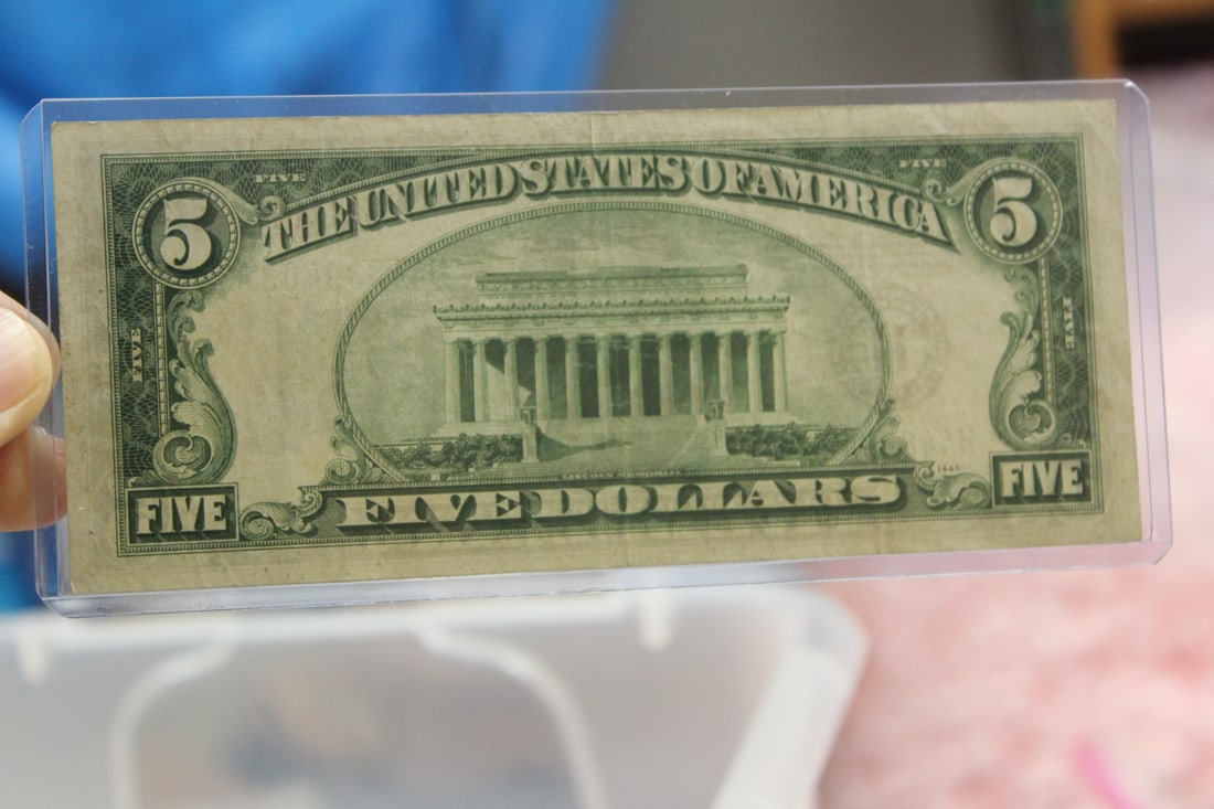 1934 $5.00 Note - 2
