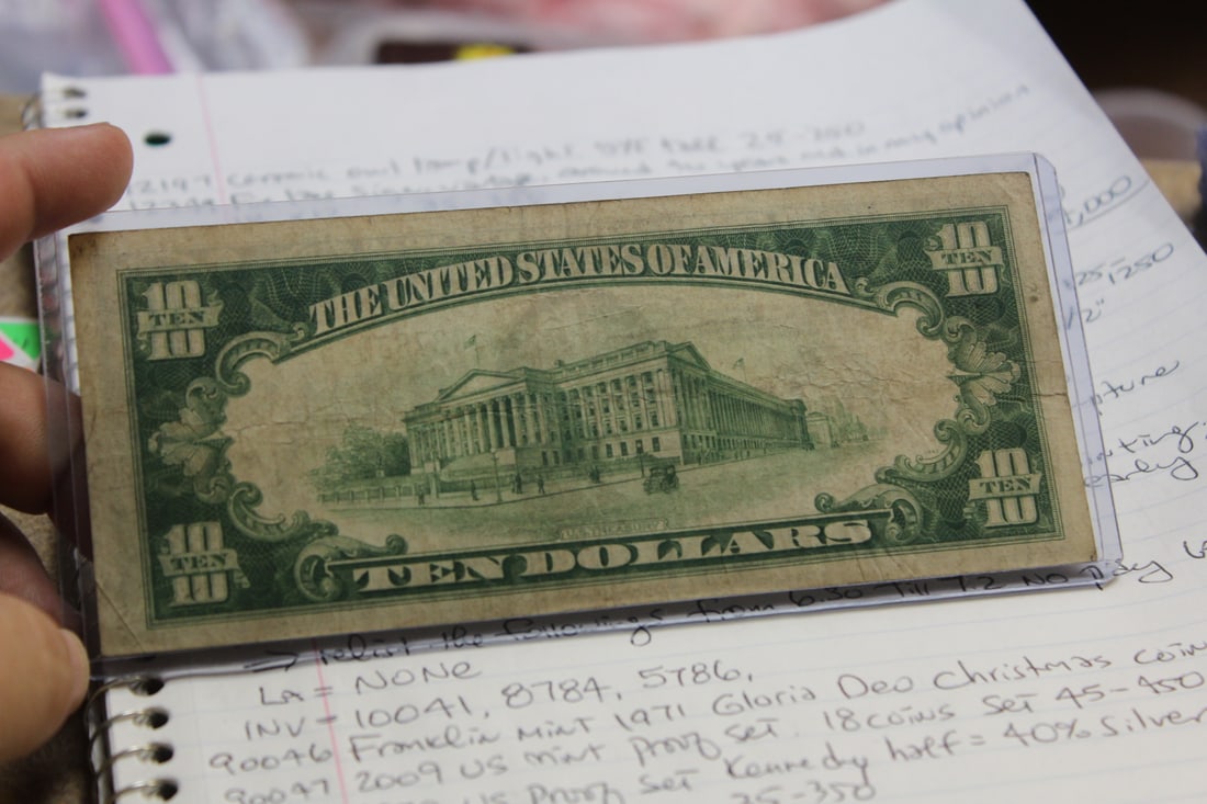 1934 $10.00 Note - 2