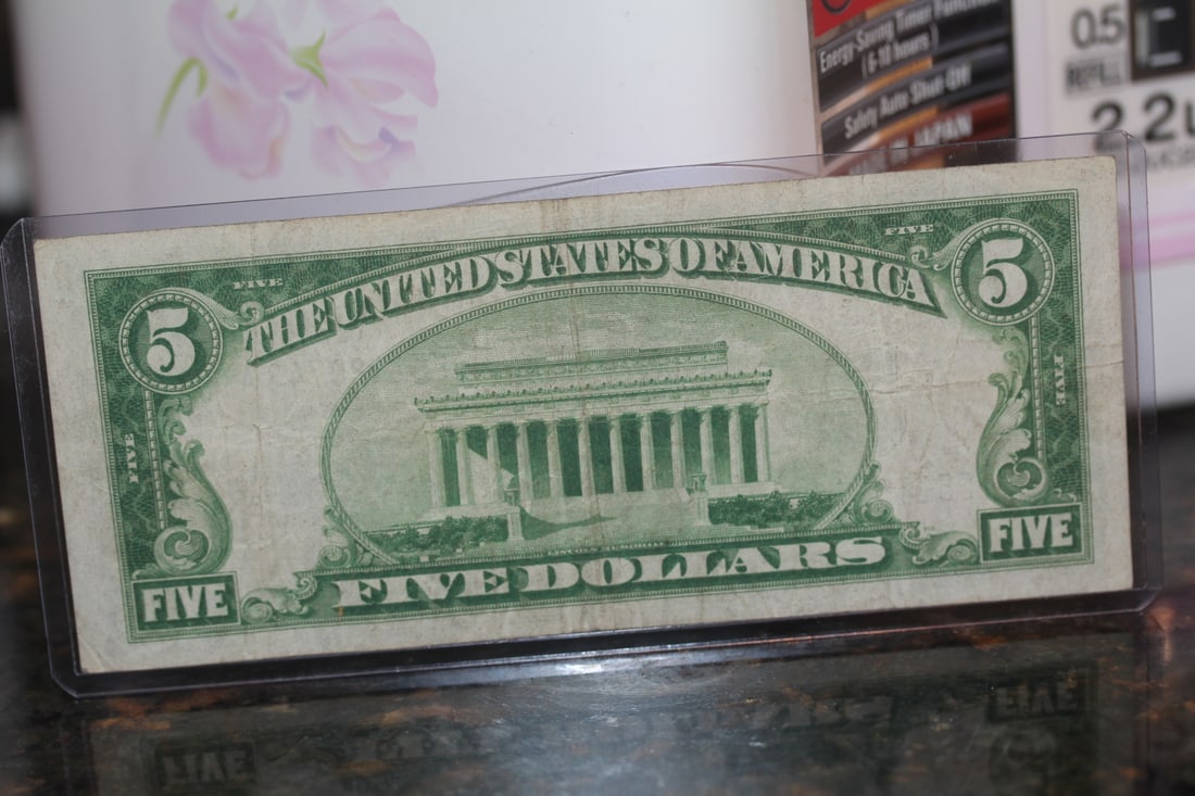 1934 $5.00 Note - 2