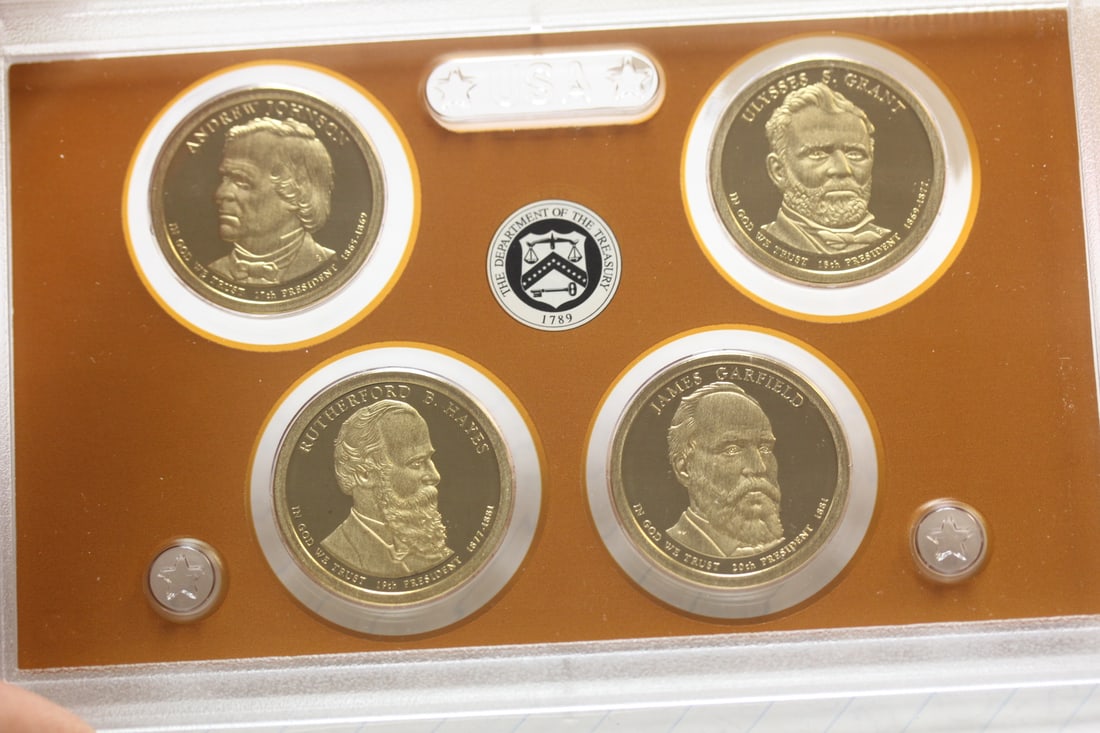 2011 US Mint Presidential $1.00 Coin Proof Set: as shown