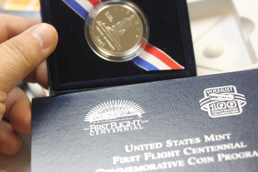 US Mint First Flight Commemorative Coin (1 of 5)