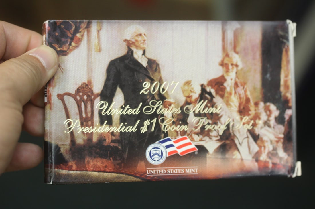 2007 US Mint Presidential $1.00 Coin Proof Set: as shown