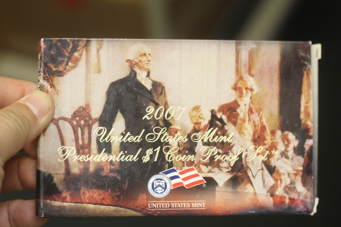 2007 US Mint Presidential $1.00 Coin Proof Set: as shown