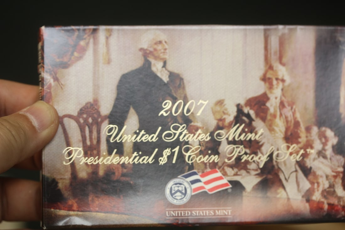 2007 US Mint Presidential $1.00 Coin Proof Set: as shown