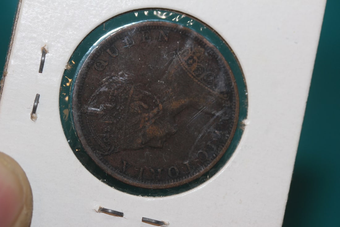 Queen Victoria 1901 Hong Kong One Cent: one cent coin