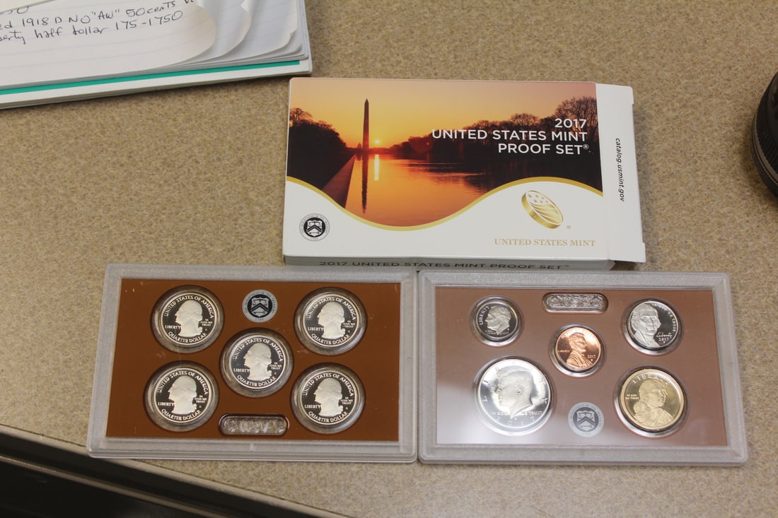 2017 US Mint 10 Coins Proof Set: as shown