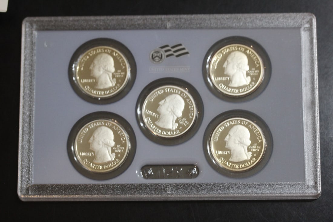 2010 America, the Beautiful Quarters Proof Set: as shown