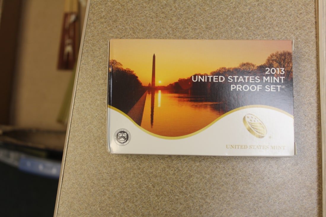 2013 US Mint Proof Set: 14 -coins set