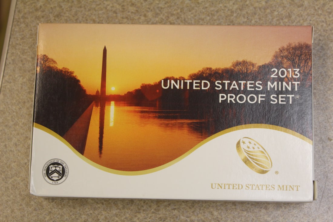 2013 US Mint Proof Set: 14 -coins set