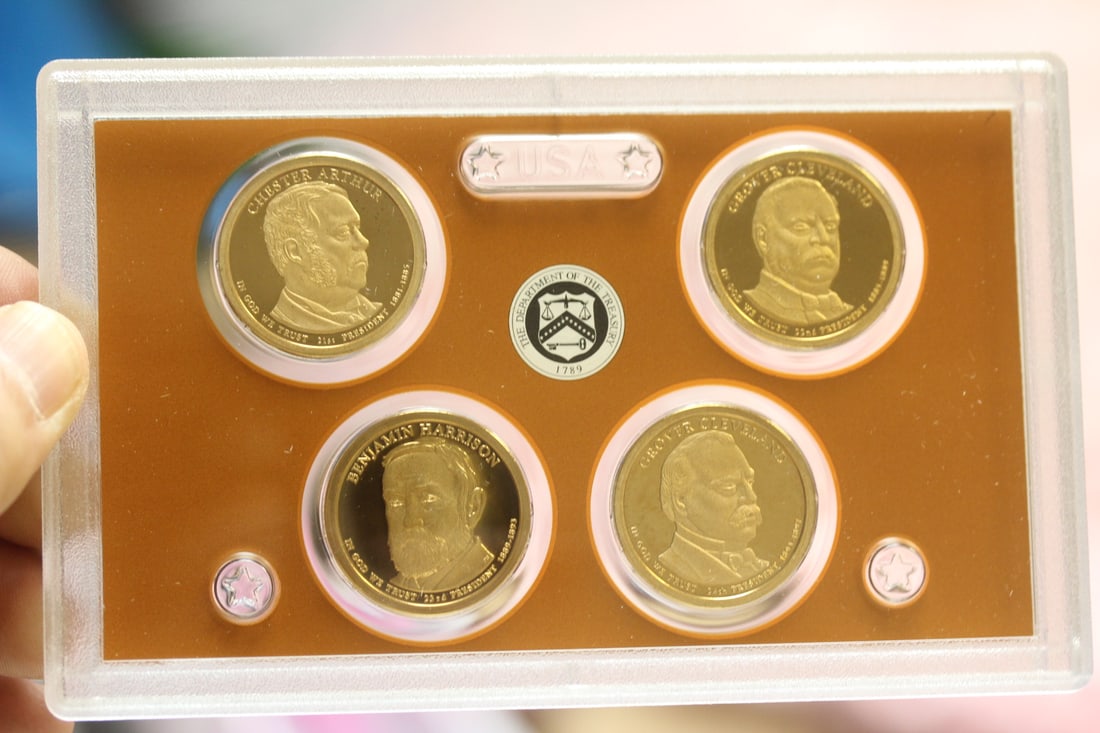 2012 US Mint Presidential $1.00 Coin Proof Set: key date