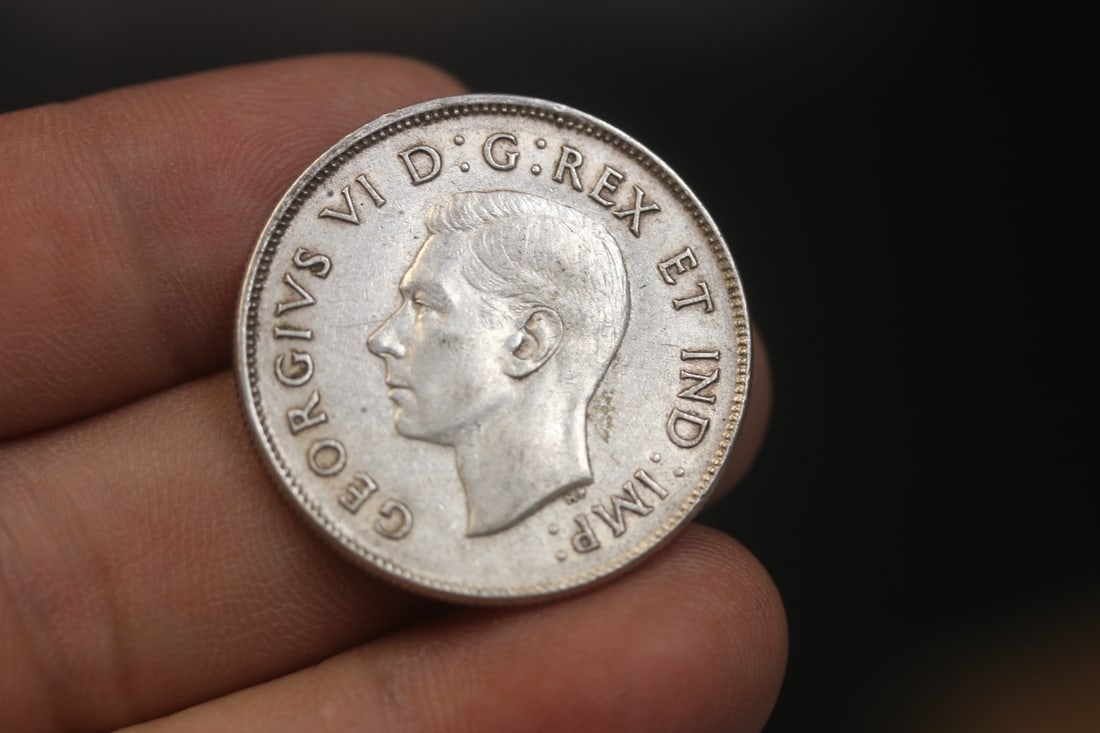 Canadian Silver Half Dollar: 80% silver