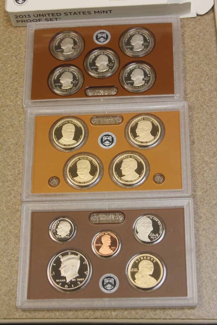 2013 US Mint Proof Set: 14 -coins set