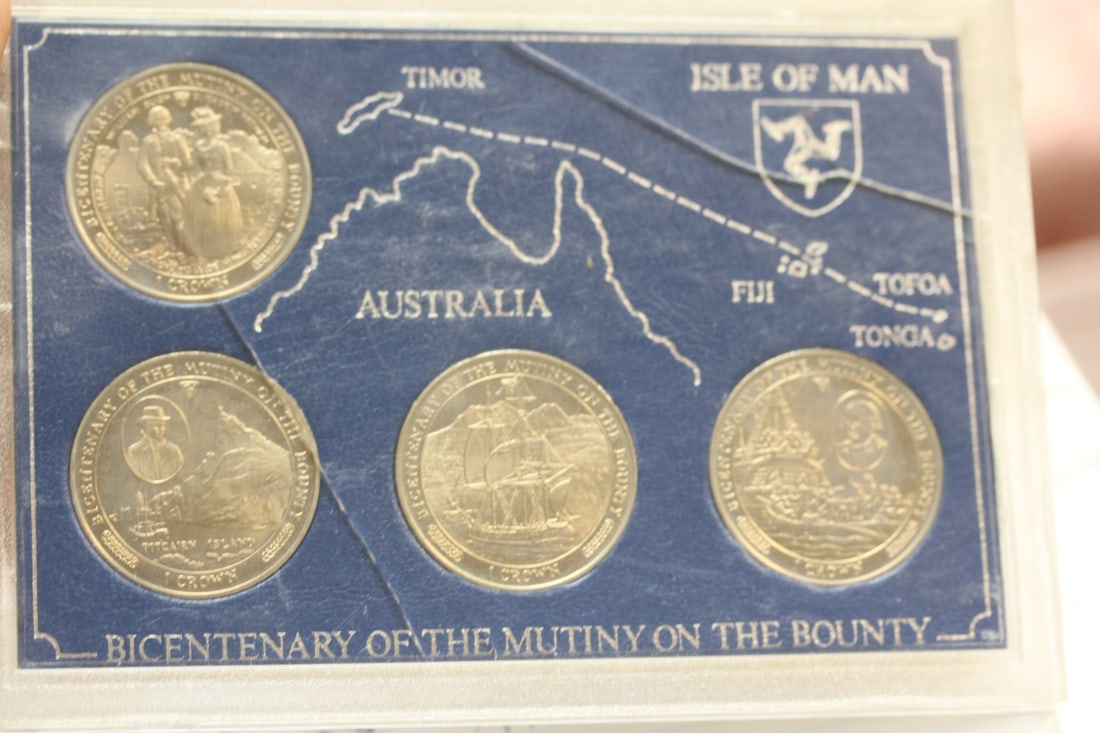 Isle of Man Coin Set: as shown