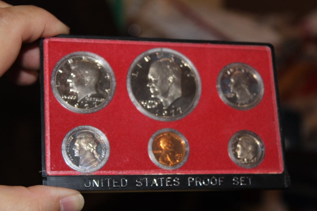 1977 US Proof Set: as shown